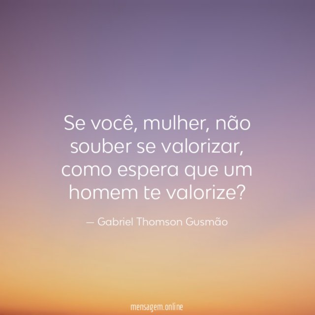 Se você