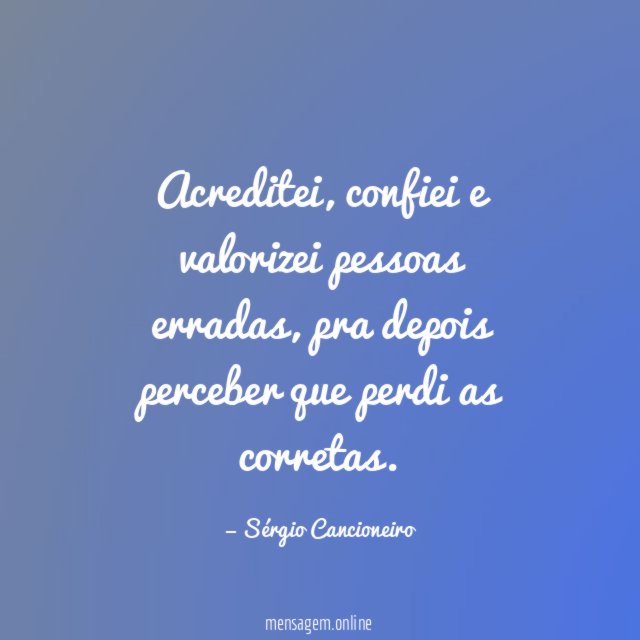 Acreditei