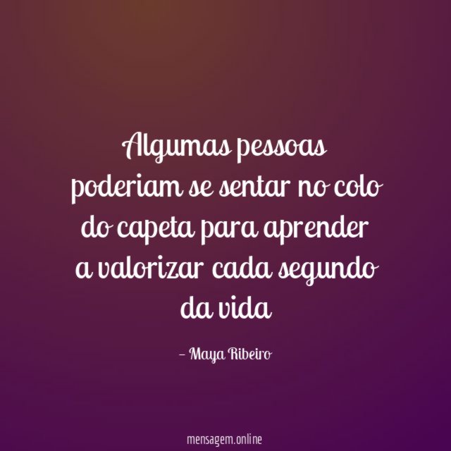Algumas pessoas poderiam se sentar no colo do