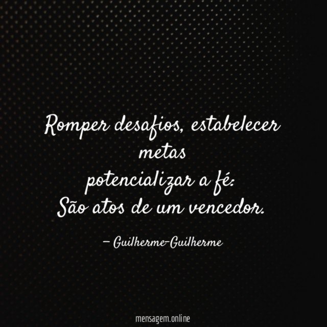 Romper desafios