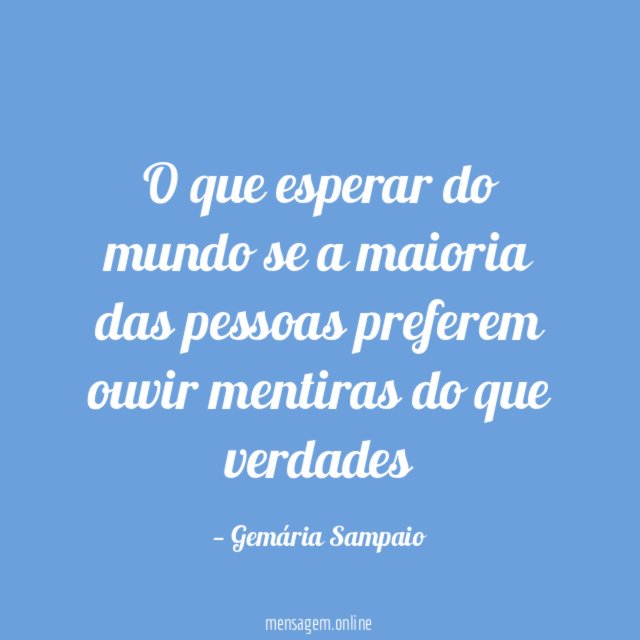O que esperar do mundo se a maioria