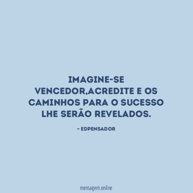 imagine-se vencedor
