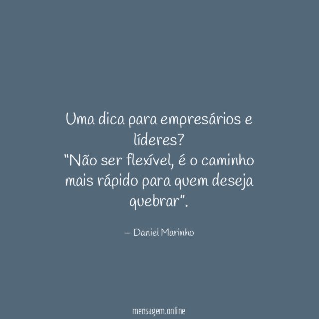 Uma dica para empresários e líderes