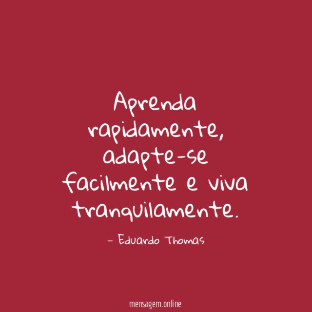 Aprenda rapidamente