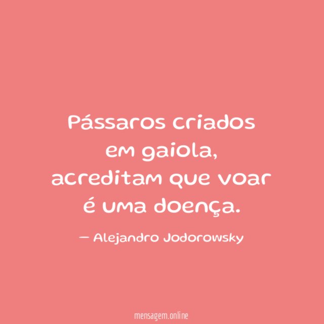 Pássaros criados em gaiola