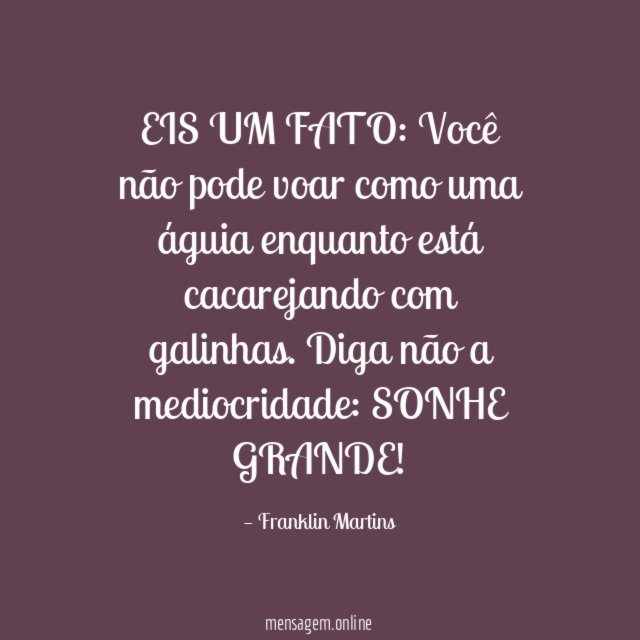 EIS UM FATO