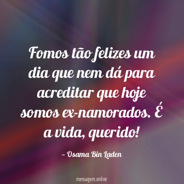 Fomos t o felizes um dia que nem