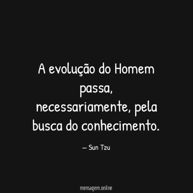 A evolução do Homem passa