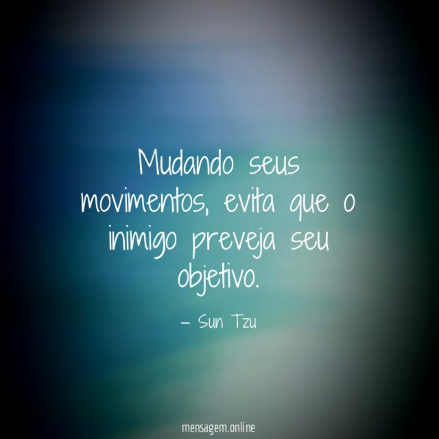 Mudando seus movimentos
