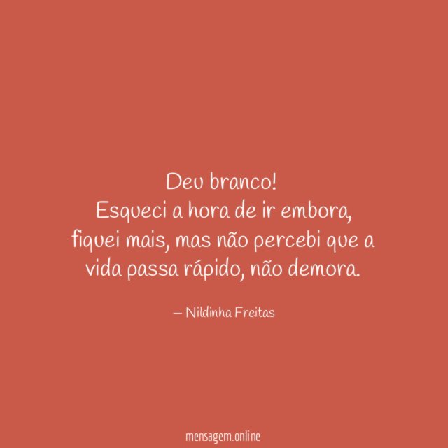 Deu branco