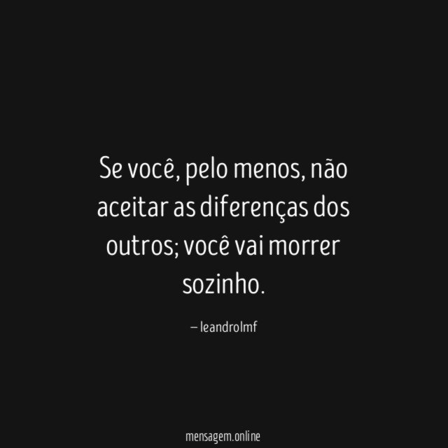 Se você