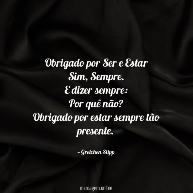 Obrigado por Ser e Estar Sim