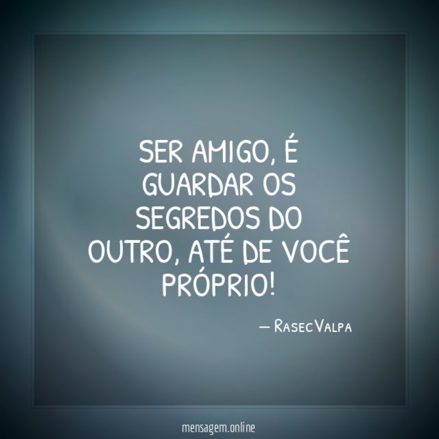 SER AMIGO