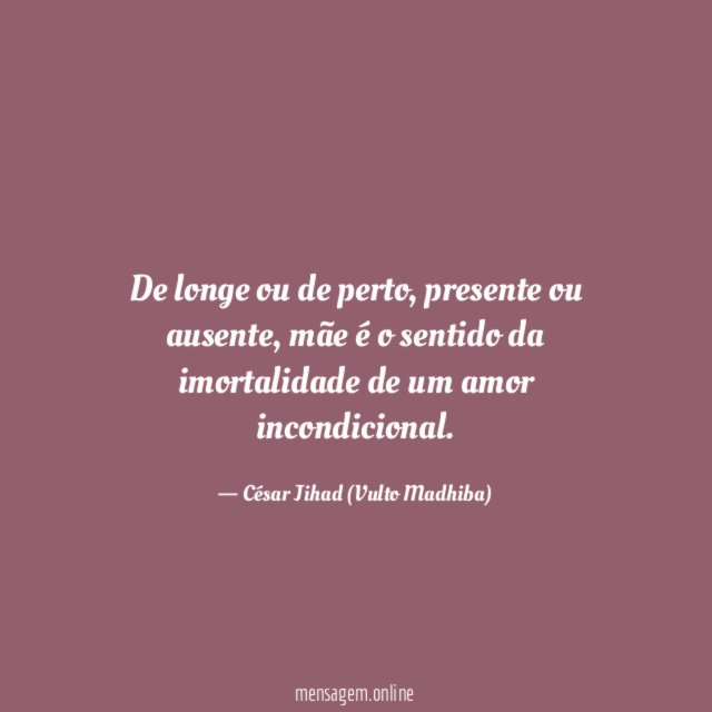 De longe ou de perto
