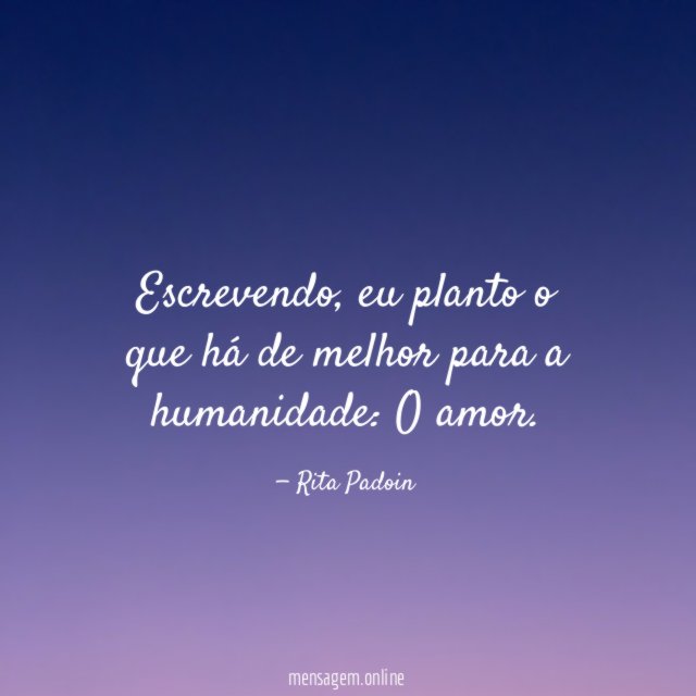 Escrevendo