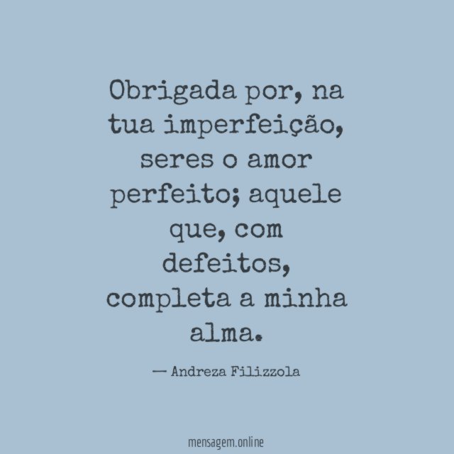 Obrigada por