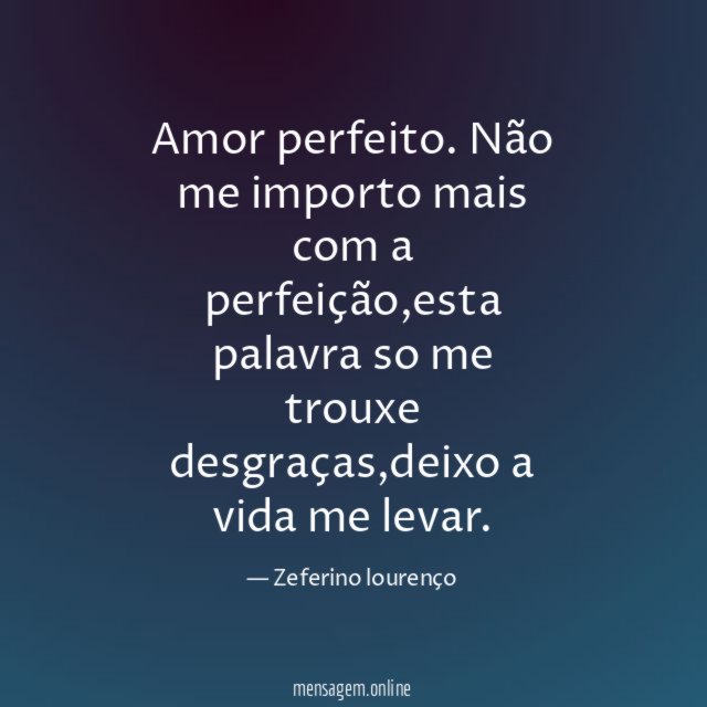 Amor perfeito