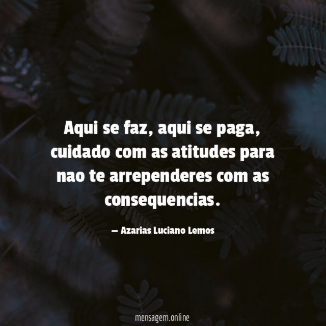 Aqui se faz