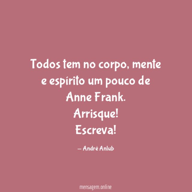 Todos tem no corpo
