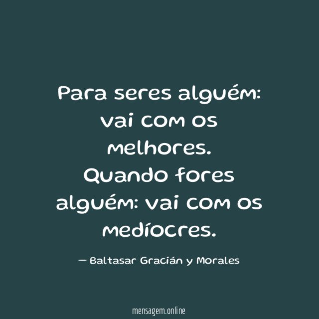 Para seres alguém