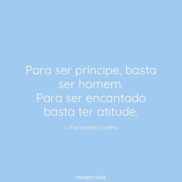 Para ser príncipe