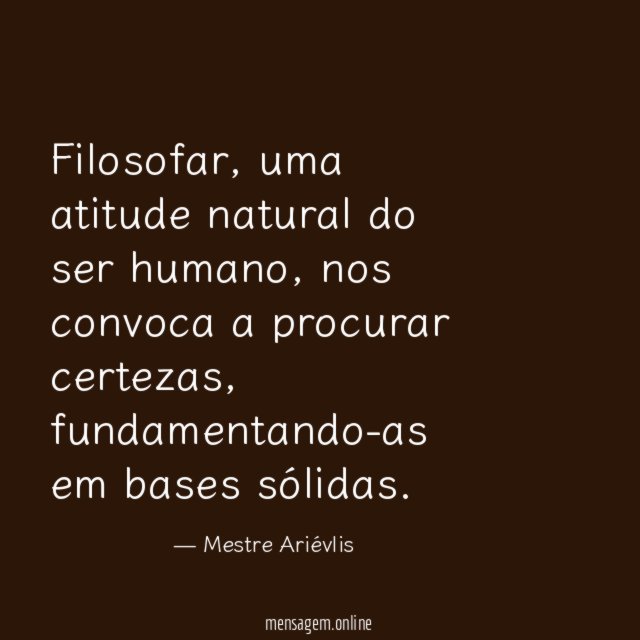 Filosofar