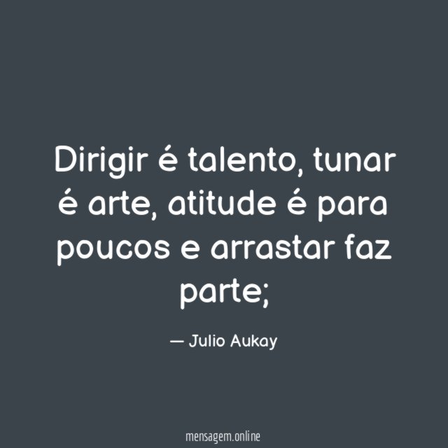 Dirigir é talento