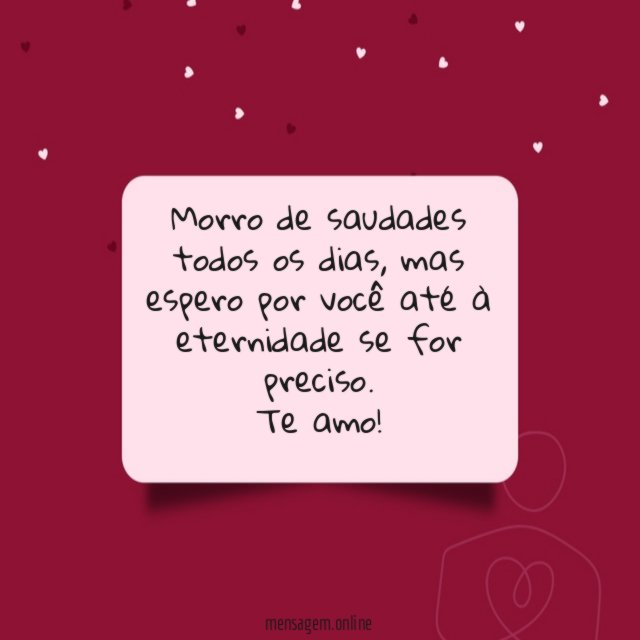 Esperarei por ti, amor
