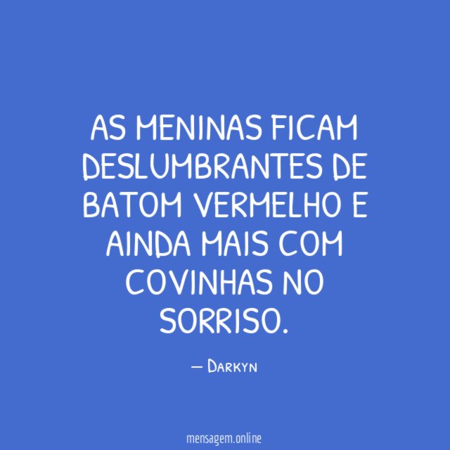As meninas ficam deslumbrantes de batom vermelho