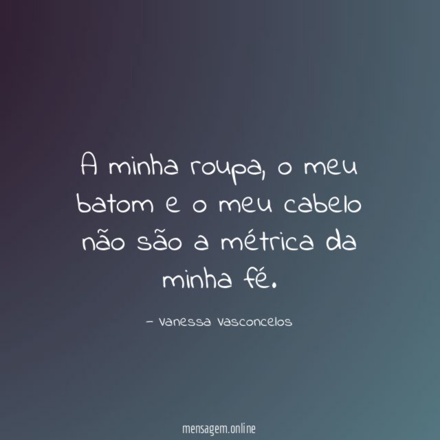 A minha roupa
