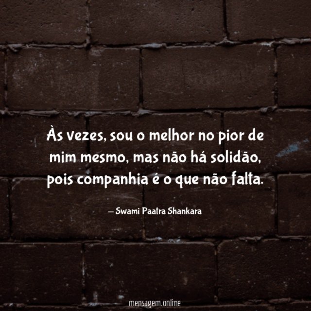 Às vezes