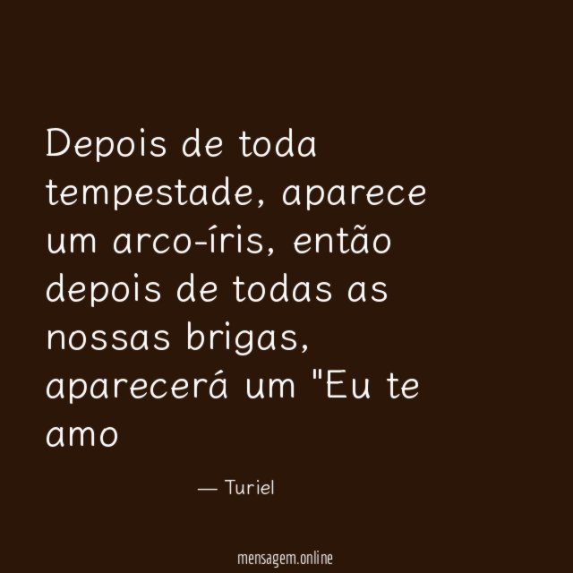 Depois de toda tempestade