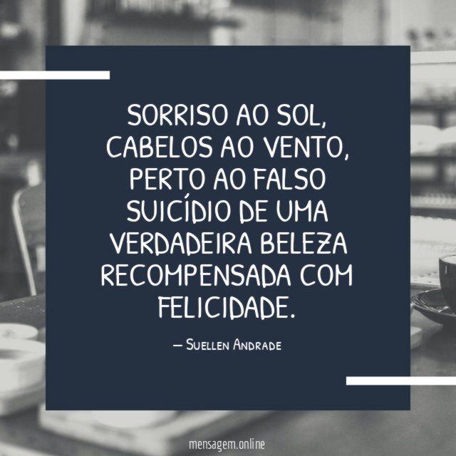 Sorriso ao sol
