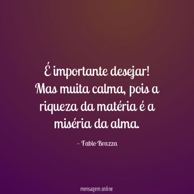 É importante desejar