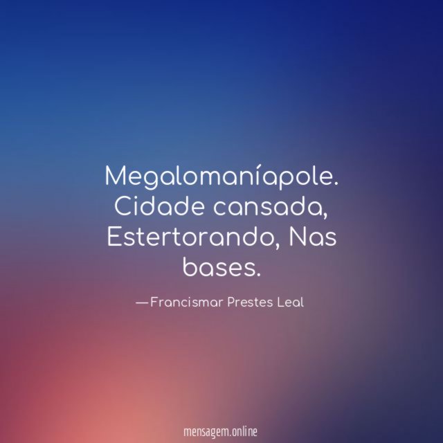 Megalomaníapole.