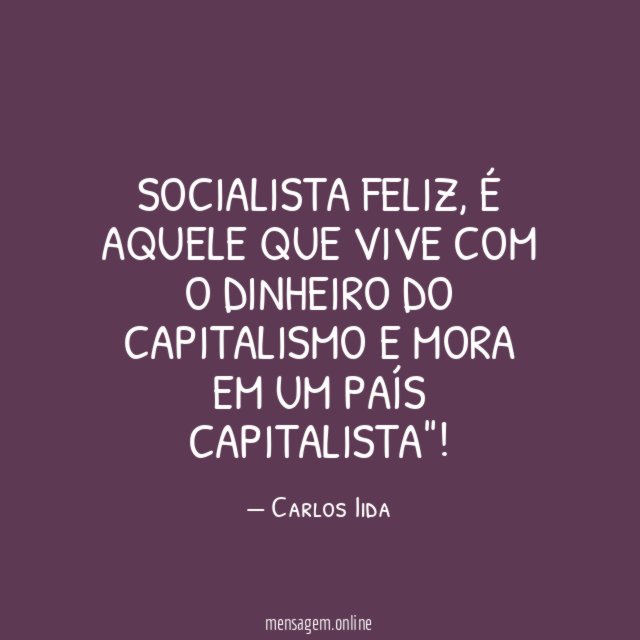 Socialista feliz