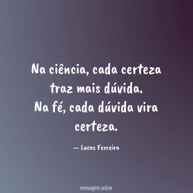 Na ciência