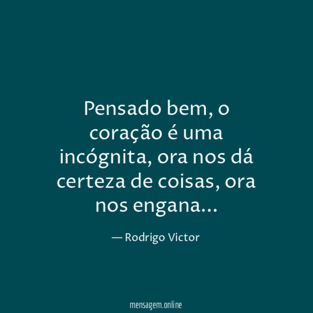 Pensado bem