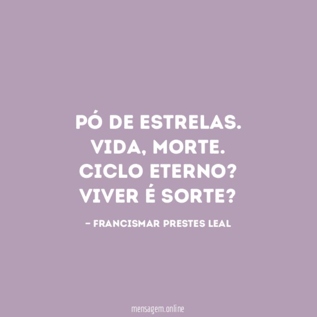 Pó de Estrelas.