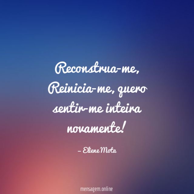 Reconstrua-me