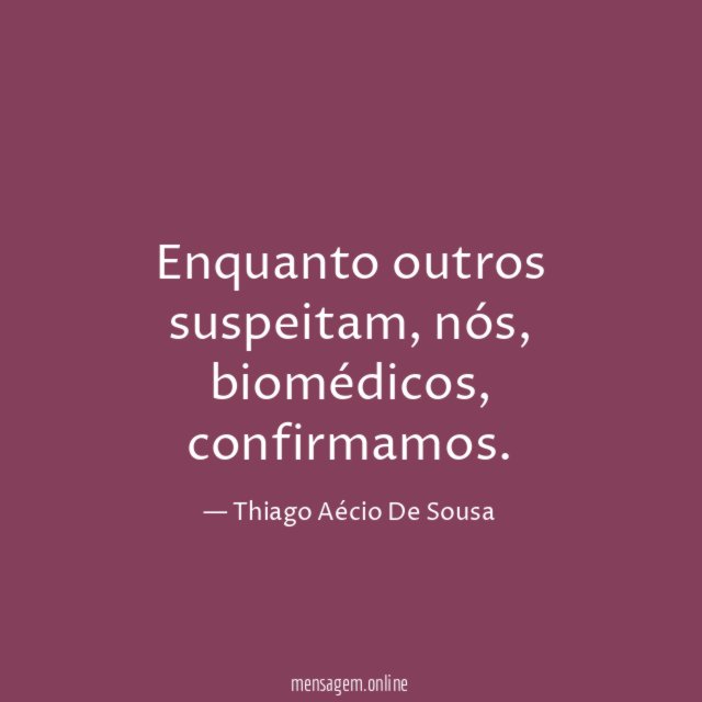 Enquanto outros suspeitam