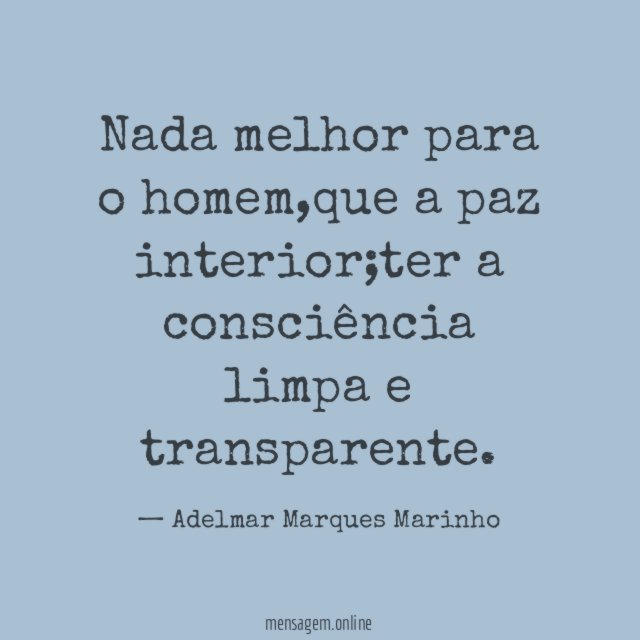 Nada melhor para o homem
