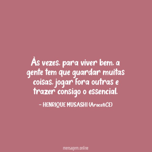 Às vezes