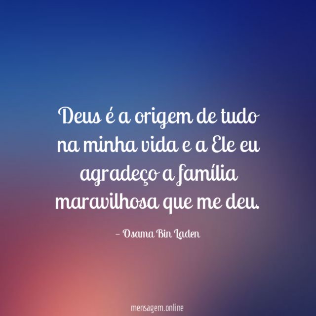 Deus a origem de tudo na minha vida