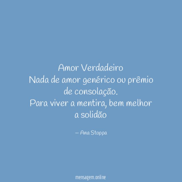 Amor Verdadeiro