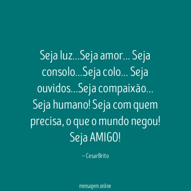 Seja luz