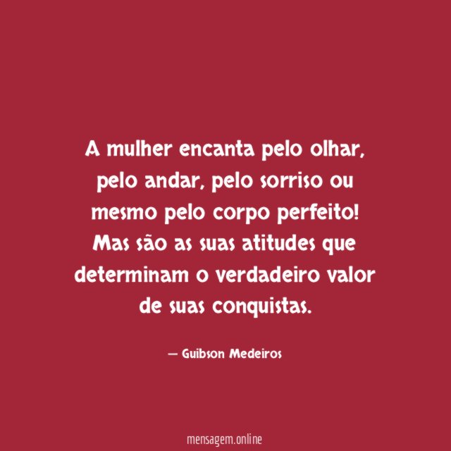 A mulher encanta pelo olhar