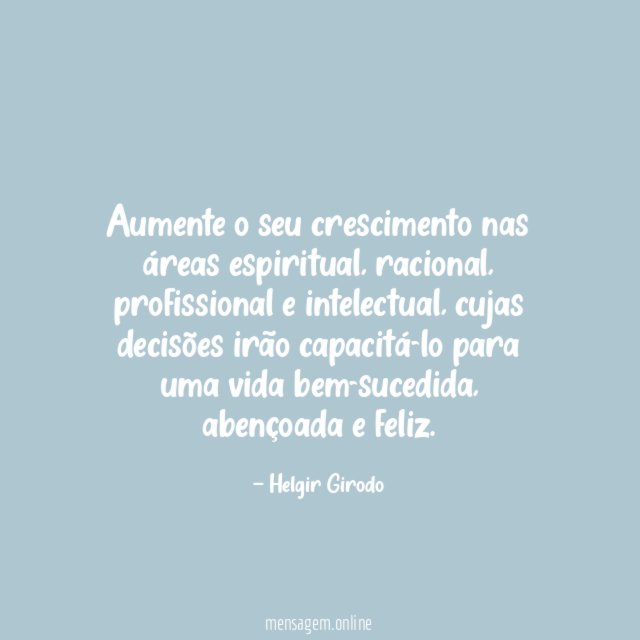 Aumente o seu crescimento nas áreas espiritual