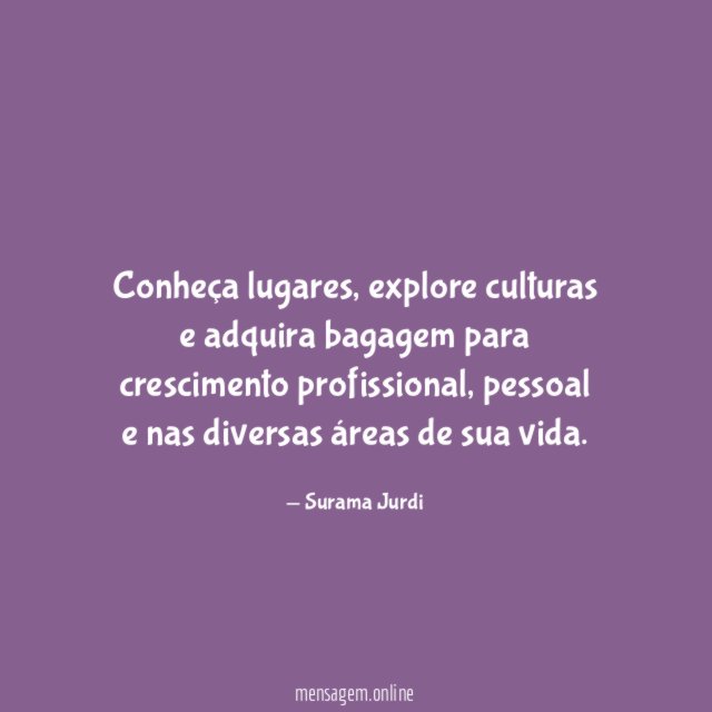 Conheça lugares