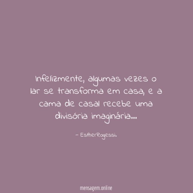 Infelizmente